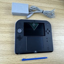 MINT Nintendo 2DS Launch Edition Blue/Black Handheld System Console - Charger picture