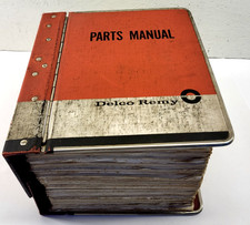 Delco Remy Master Parts Manual Vol 1 Book 1950’s 60’s 70’s 1980's 1990's picture