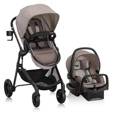 Evenflo Pivot Travel System, Desert Tan (Creased Box) picture