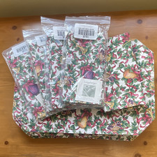 RARE VTG Longaberger 12 Days of Christmas Table Linens Lot - 20 Pc Set 🎅SCARCE picture