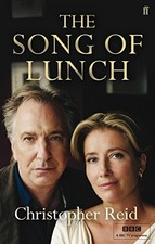 The Song of Lunch by Reid, Christopher Paperback Book The Fast  picture