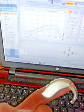 PROGRAMMABLE BEHIND THE EAR  DIGITAL HEARING AID PROFOUND hearing loss  BUY USA picture