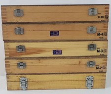 Meyer TTC Travers Tool Gage Pin Set Complete M-1 M-2 M-3 M-4 C-10 G3C1 picture