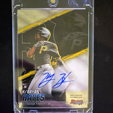 Topps 2021 Bowman's Best Ke'Bryan Hayes #B21-KHA RC Auto Pirates Insert picture