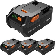 1/4PACK 8000mAh Battery For Ridgid 18V R840085 Lithium ion Rigid 18Volt R840087 picture