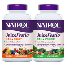 Natrol JuiceFestiv Daily Fruit & Veggie, 240 Capsules picture