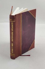 Elementary photography 1894 by John A Hodges [Leather Bound] picture