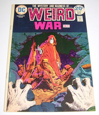 Weird War Tales #24 Classic Red Death Cover 1974 DC picture