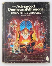 AD&D Unearthed Arcana Rubbed Gygax ORIGINAL picture
