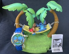 Lilo and Stitch Watch with hammock & figurines 2005 *BRAND NEW* Extremely Rare picture