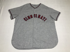 RARE MISSPELLED 1938 Cincinnati Reds Ebbets Field Flannels ERROR Jersey 2XL picture