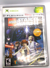 Xbox Lego Star wars 11 the origonal trilogy lucasarts platinum E 10+ complete picture