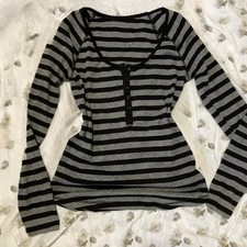Womens Y2K Gothic Graphic Tops Grunge edgy Lace Punk Emo Alt Shirt S-XL picture