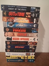 Lot Of 13 Classic 90s/00s Action VHS Striptease picture