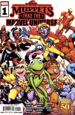 Muppets Take the Marvel Universe 1A 2026 Stock Image picture