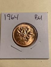 1964 Canada 1 Cent BU From Original BU Roll  picture