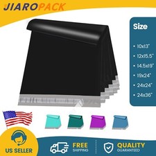 Poly Mailers Shipping Bags Plastic Mailing Envelopes 10x13 12x15 14x19 19x24 picture