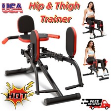 Foldable Home Hip Trainer Machine Glute & Thigh Exerciser, Compact Hip Abductor picture