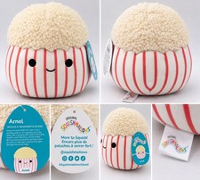 Squishmallows Arnel The Popcorn 8” Plush S8 #1319-2 NWT Kellytoy 2022 picture