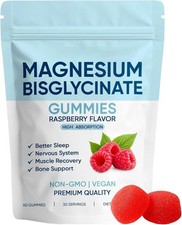 Spnutrition Magnesium Bisglycinate Gummies, with 400Mg Magnesium Bisglycinate Ch picture