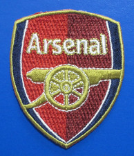 BRAND NEW ARSENAL FC ENGLAND ENGLISH SOCCER CLUB PREMIER LEAGUE IRON ON PATCH picture