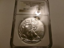 2011-W NGC MS 69 SILVER EAGLE picture