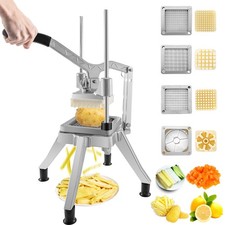 VEVOR Commercial Chopper Commercial Vegetable Chopper w/ 4 Blades Fruits Dicer picture