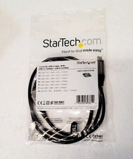 StarTech.com 3.3' Display Port Cable Gray/Black, USB type C, M/M (USB31CCV1M) picture