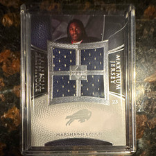 Upper Deck 2007 Exquisite Marshawn Lynch Bills Maximum Jersey XXL-ML2 RC MEM /75 picture
