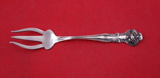 Pond Lily by Paye and Baker Sterling Silver Pastry Fork 3-tine 5 1/8