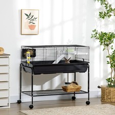 PawHut Small Animal Cage Guinea Pig, Hedgehog, Ferret Pet Habitat picture