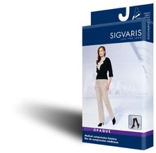 Sigvaris 841C Soft Opaque 15-20 mmHg Closed Toe Knee High Compression picture