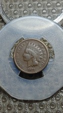 1872 Indian Head Cent Penny Original VG                                     D775 picture