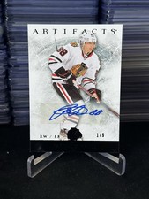 2012-13 Upper Deck Artifacts Patrick Kane Black Parallel Auto /5 picture