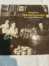 Richard Strauss Sinfonia Domestica Los Angeles Phil / Zubin Mehta Decca SXL 6442 picture