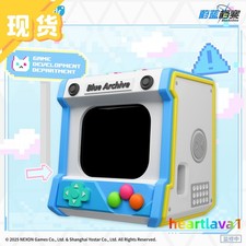 Official Blue Archive CUBE FACE LCD Touch Screen Wireless Bluetooth Earphones picture