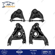 For 1978 - 1988 Chevrolet Buick New Upper & Lower Control Arms W/Shafts,Bushings picture