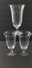 Lenox Crystal Allure Optic Tea  Goblets Set Of 3  LB11 picture