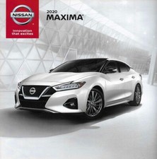 2020 20  Nissan Maxima original sales brochure picture