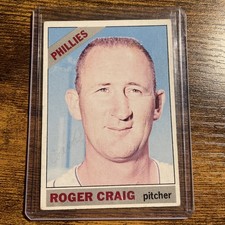 🔥1966 Topps Roger Craig High Number SP Card # 543 Philadelphia Phillies🔥 picture