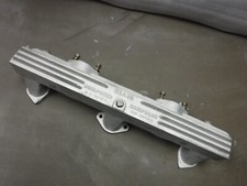 VINTAGE ELLIS INTERNATIONAL TRUCK ALUMINUM 2-CARB INTAKE MANIFOLD 372 406 450 picture