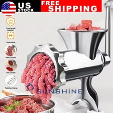 Maquina de Moler Carne Manual Picadora de Carne Moledora Para Cortar Molino US picture