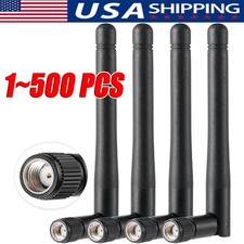 500 x RP-SMA Antenna for WiFi 2.4GHz 5Ghz Wireless Router or Card Female Pin LOT picture