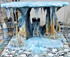 1:18 Wampa Ice Cave Diorama Prop Star Wars Vintage Collection Hoth Backdrop 3.75 picture