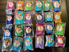 McDonald's Happy Meal Toys Ty Teenie Beanie Babies Sealed 1998 & 1999 Complete picture