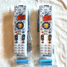 DIRECTV RC66RX / LOT OF 2  IR/RF UNIVERSAL REMOTE CONTROLS / BATTERIES/OEM/NEW picture