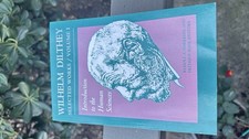 Wilhelm Dilthey: Selected Works, Volume I picture