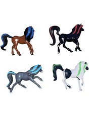 RARE Horseland 2006 Thinkway Toys Mini Horse Lot - Y2K DIC Iconic Collection picture