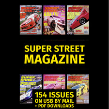 Super Street magazine - 154 issues on USB + immediate bonus picture