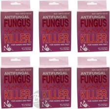 6pc No Miss Antifungal Fungus Killer for hands and feet 1/4 fl.oz 7ml New Bottle picture